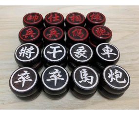 Bộ quân cờ tướng gỗ trắc